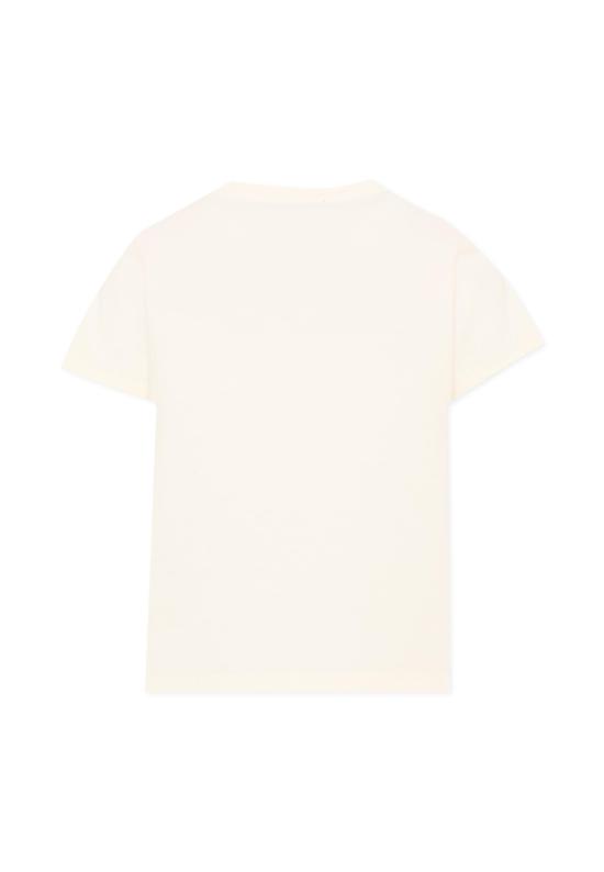26FW [키즈] 발망 티셔츠 BZ8I11 Z3672 102NE IVORY - BALMAIN