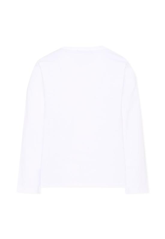 26FW [키즈] 발망 티셔츠 BZ8I20 Z3672 100NE WHITE - BALMAIN