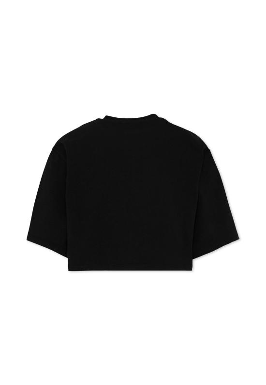 26FW [키즈] 발망 티셔츠 BZ8A01 Z3672 930BC BLACK - BALMAIN
