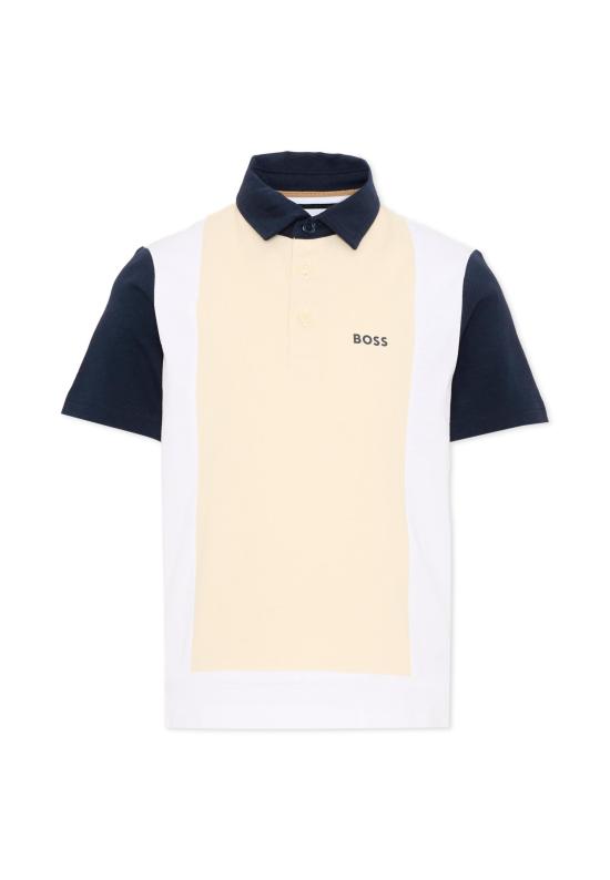 25SS [키즈] 보스 폴로 셔츠 J52023 21C BEIGE