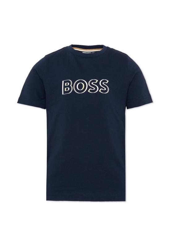 25SS [키즈] 보스 티셔츠 J52034 849 BLUE