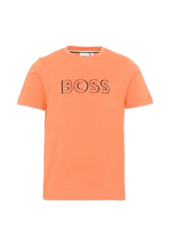 25SS [키즈] 보스 티셔츠 J52034 415 ORANGE