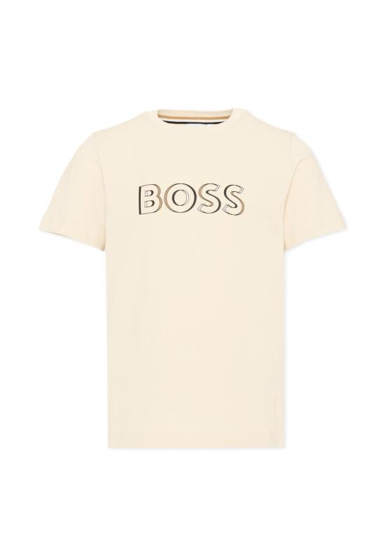 25SS [키즈] 보스 티셔츠 J52034 21C BEIGE