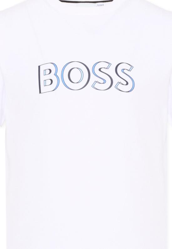 25SS [키즈] 보스 티셔츠 J52034 10P WHITE - BOSS