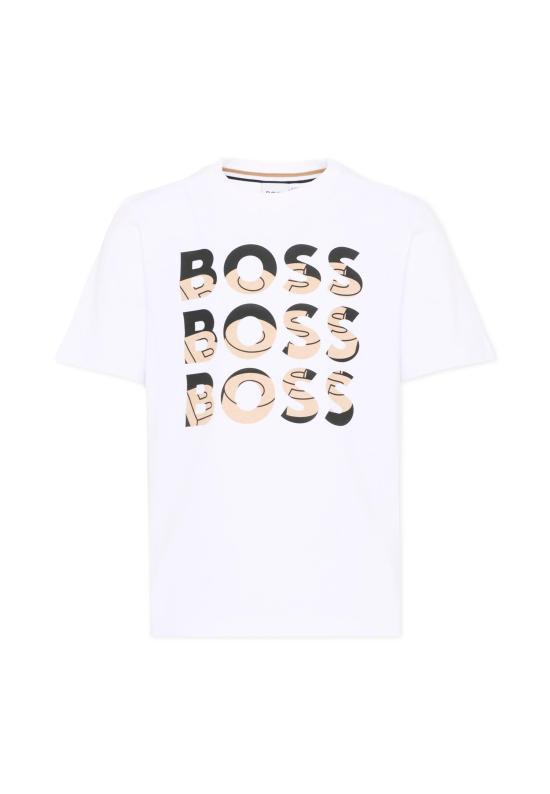 25SS [키즈] 보스 티셔츠 J52038 10P WHITE