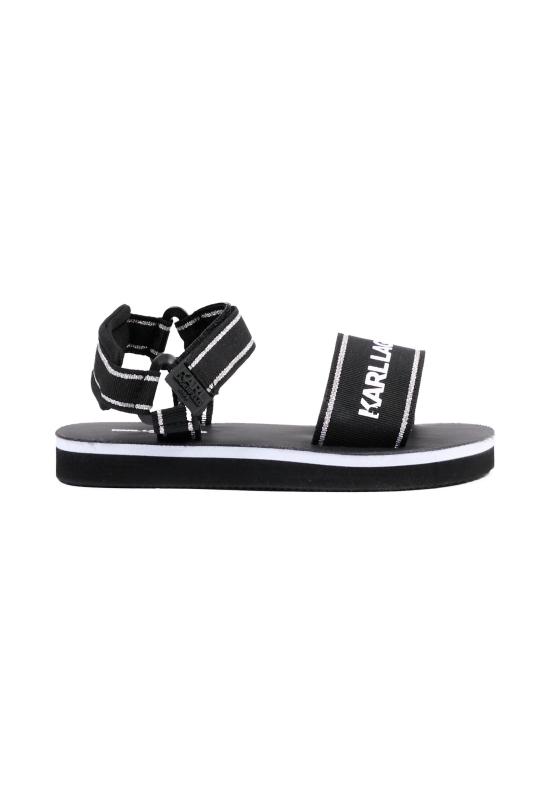 25SS [키즈] 칼라거펠트 샌들 Z30374 09B BLACK