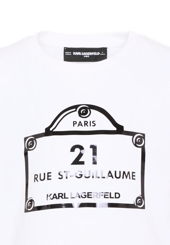 25SS [키즈] 칼라거펠트 티셔츠 Z30486 10P WHITE - KARL LAGERFELD