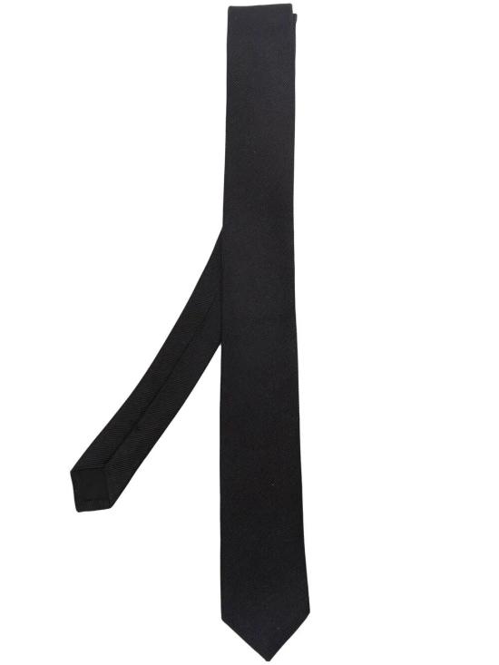 26FW 생로랑 넥타이 720095 3Y043 1000 BLACK