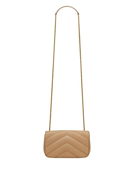 26FW 생로랑 루루 미니 램스킨 821749 AAEAX 2357 NATURAL TAN - SAINT LAURENT