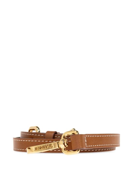 26FW 자크뮈스 라지 밤비노 크로스바디 플랩 백 BAW00007AC01C04 811 LIGHT BROWN - JACQUEMUS
