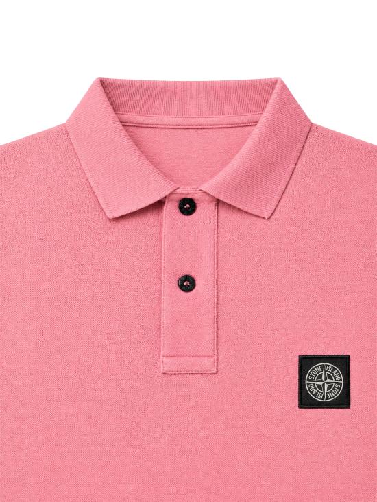 26SS 스톤 아일랜드 와펜패치 폴로 셔츠 L1S152200008 S0017V008G OLEANDER - STONE ISLAND