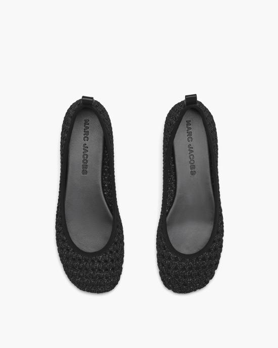 26FW 마크제이콥스 플랫 슈즈 2P6FFL001F16 974 onix NERO ARGENTO - MARC JACOBS