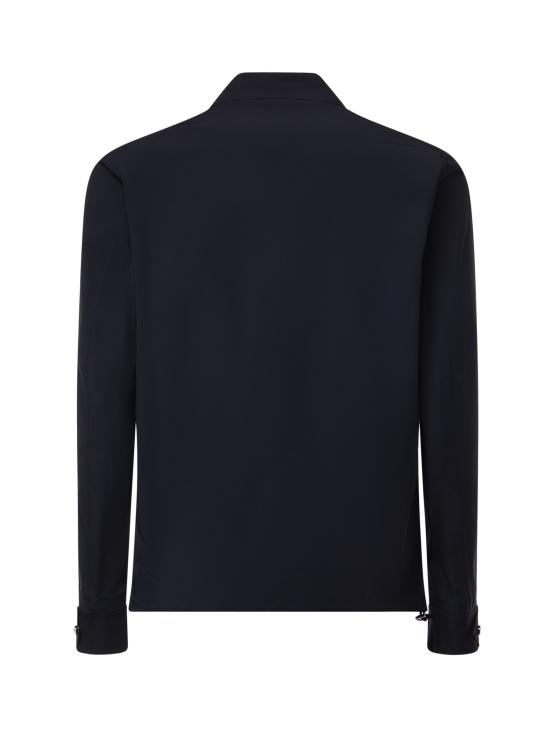 26SS 에르노 에센스 셔켓 GI000318U 12301SZ9200 Navy blue - HERNO