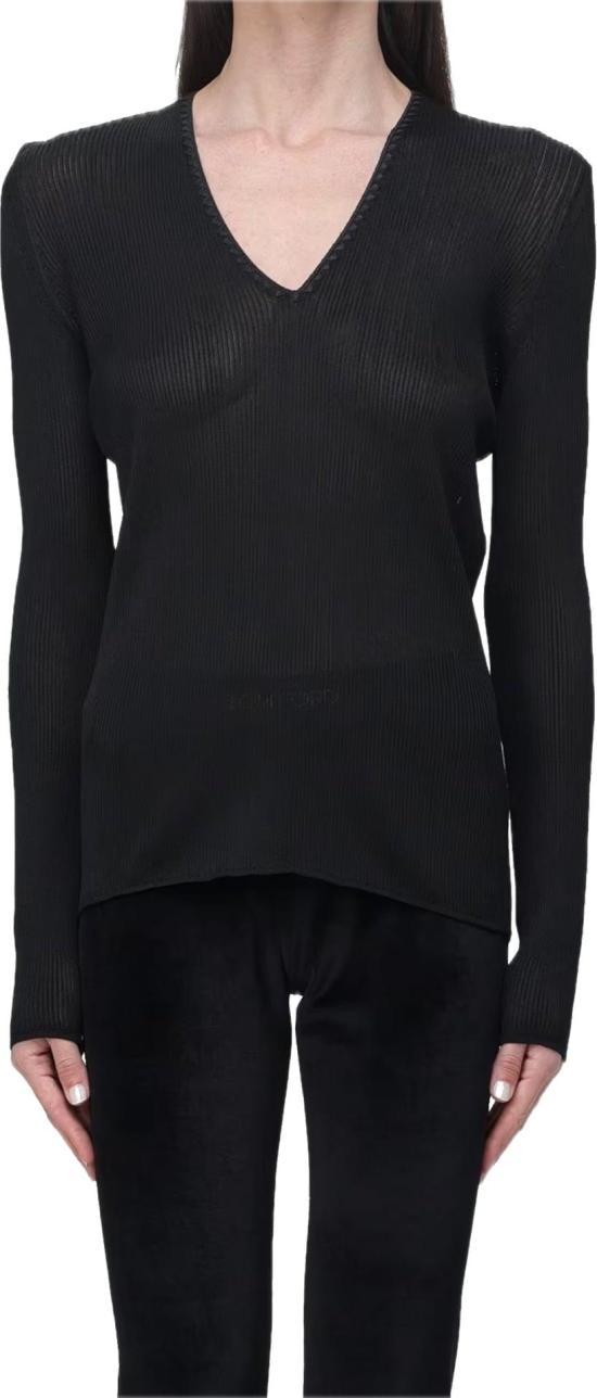 26FW 톰포드 탑 9953997095198 BLACK - TOMFORD