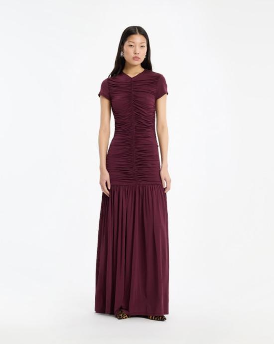 26FW 로테이트 롱 원피스 1161772694 Wine - ROTATE