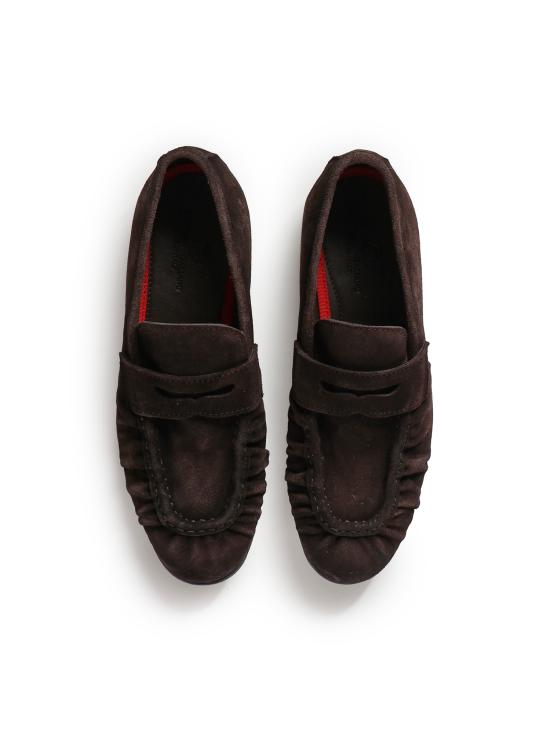 26SS 줄리아노 갈리아노 로퍼 JACOB CAMOSCIOT MORO DARK BROWN - GIULIANO GALIANO