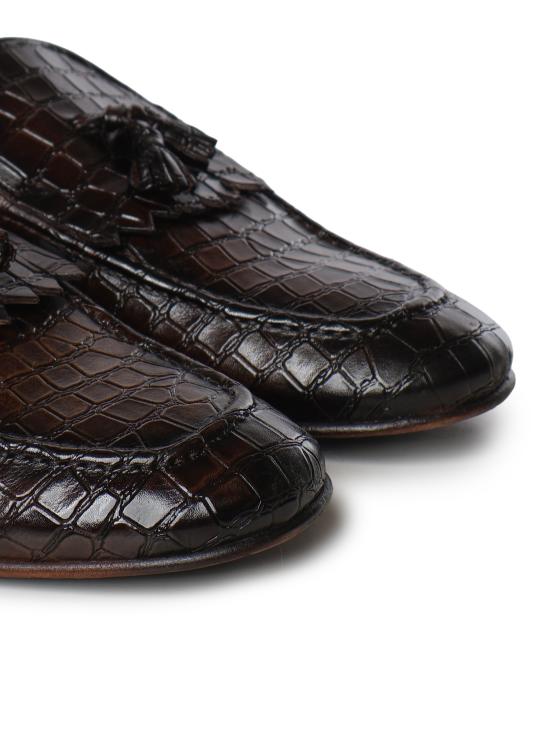 26SS 줄리아노 갈리아노 로퍼 SAMUEL COCCOT MORO DARK BROWN - GIULIANO GALIANO
