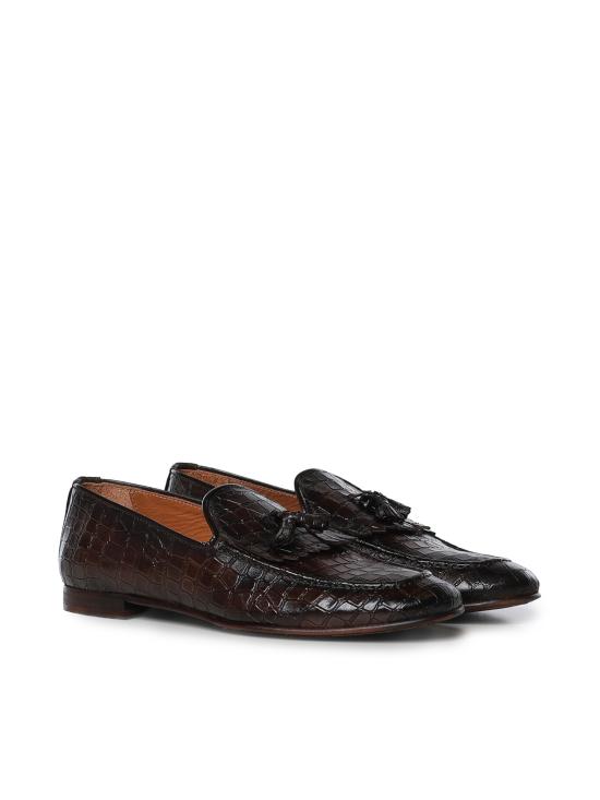 26SS 줄리아노 갈리아노 로퍼 SAMUEL COCCOT MORO DARK BROWN - GIULIANO GALIANO
