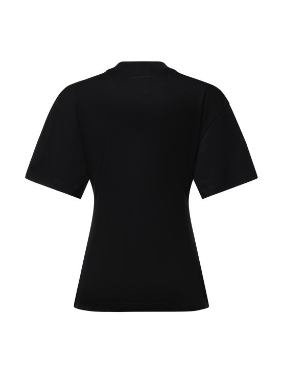 26SS 쿠레쥬 반팔 티셔츠 226JTS168JS0233 9999 BLACK - COURREGES