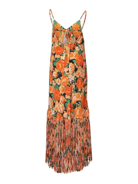 26SS 핑코 롱 원피스 106825A3AOAS4 Multicolour - PINKO