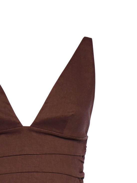 26SS 핑코 민소매 티셔츠 106567A34IL78 Brown - PINKO