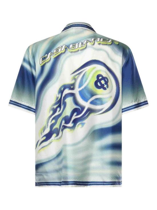 26SS 카사블랑카 셔츠 MSP26SH00306 Blue - CASABLANCA