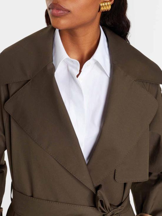 26SS 위켄드막스마라 트렌치 코트 26190210146E15 Green - WEEKEND MAX MARA