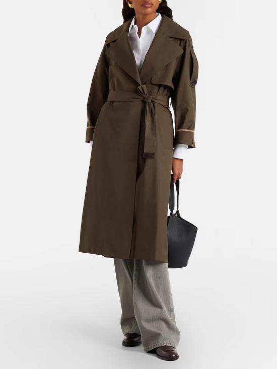 26SS 위켄드막스마라 트렌치 코트 26190210146E15 Green - WEEKEND MAX MARA
