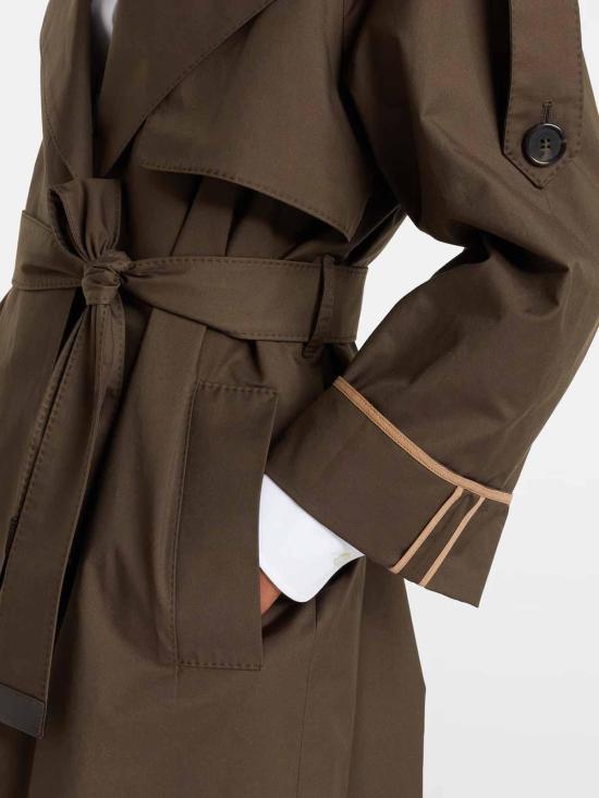 26SS 위켄드막스마라 트렌치 코트 26190210146E15 Green - WEEKEND MAX MARA