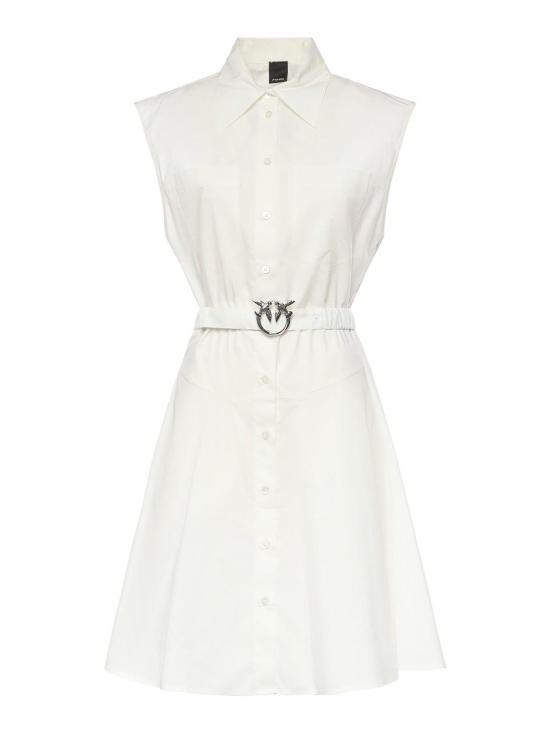26SS 핑코 미디 스커트 103111A2LDZ05 White