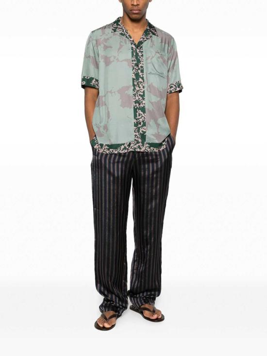26SS 드리스 반 노튼 셔츠 2610207423082508 Green - DRIES VAN NOTEN