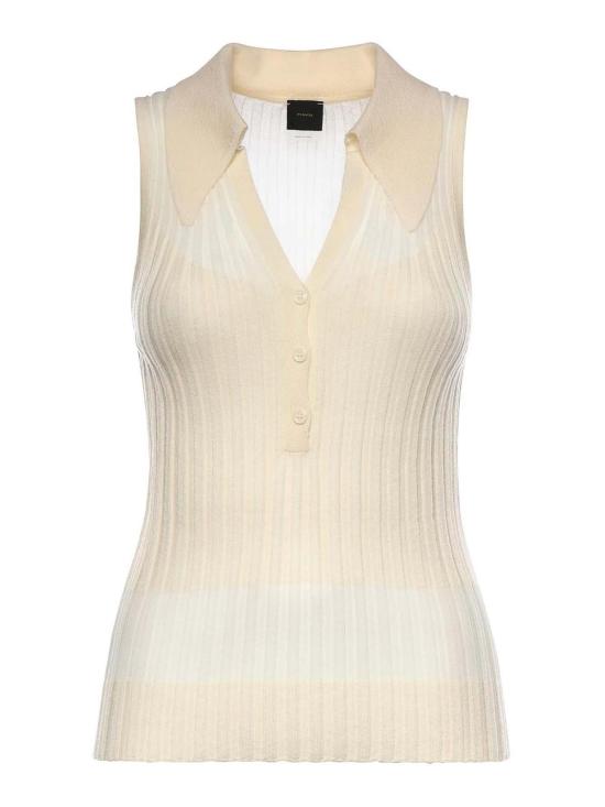 26SS 핑코 폴로 티셔츠 106318A34BC14 Beige