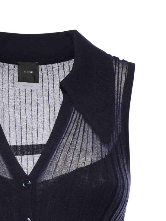 26SS 핑코 폴로 티셔츠 106318A34BG56 Blue - PINKO