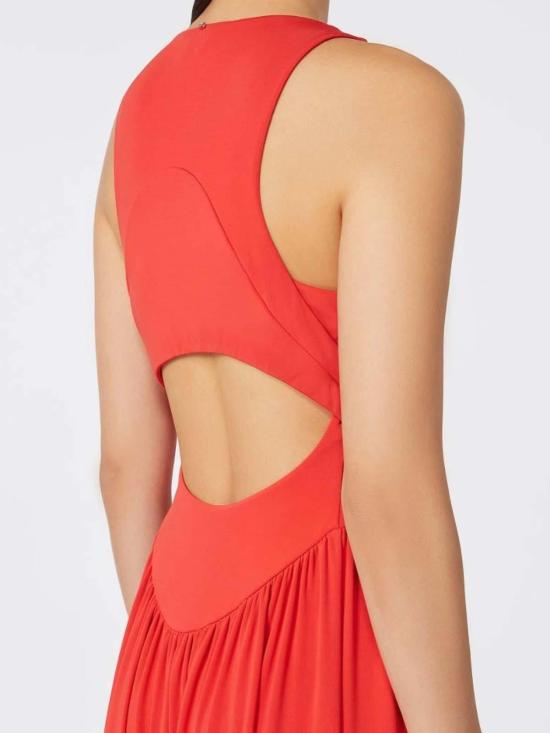 26SS 스포트막스 롱 원피스 26126210526E15 Red - SPORTMAX