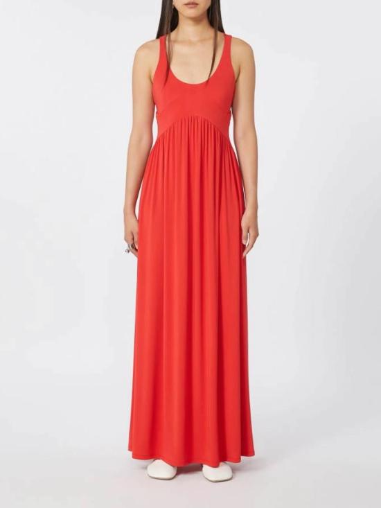 26SS 스포트막스 롱 원피스 26126210526E15 Red - SPORTMAX
