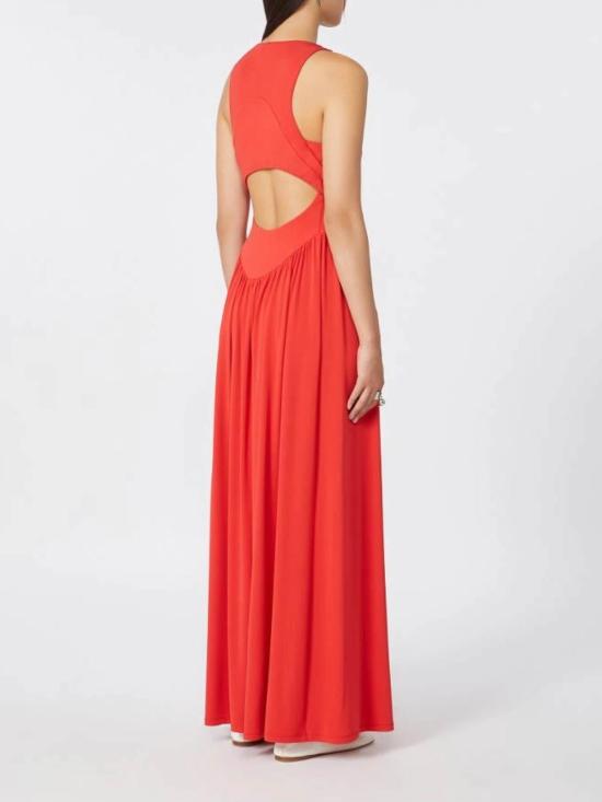 26SS 스포트막스 롱 원피스 26126210526E15 Red - SPORTMAX