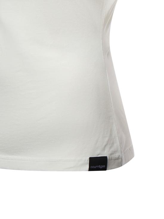 26SS 쿠레쥬 반팔 티셔츠 226JTS168JS0233 0001 HERITAGE WHITE - COURREGES