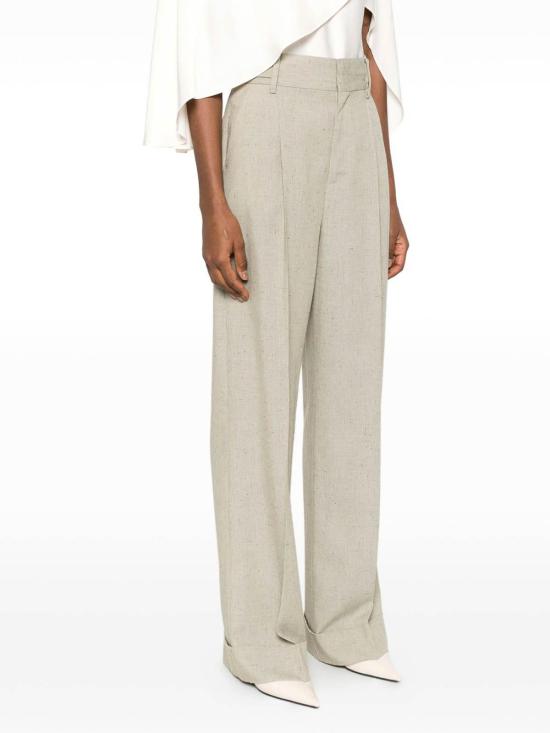 26SS 알베르타 페레티 스트레이트 팬츠 031916360478 Green - ALBERTA FERRETTI