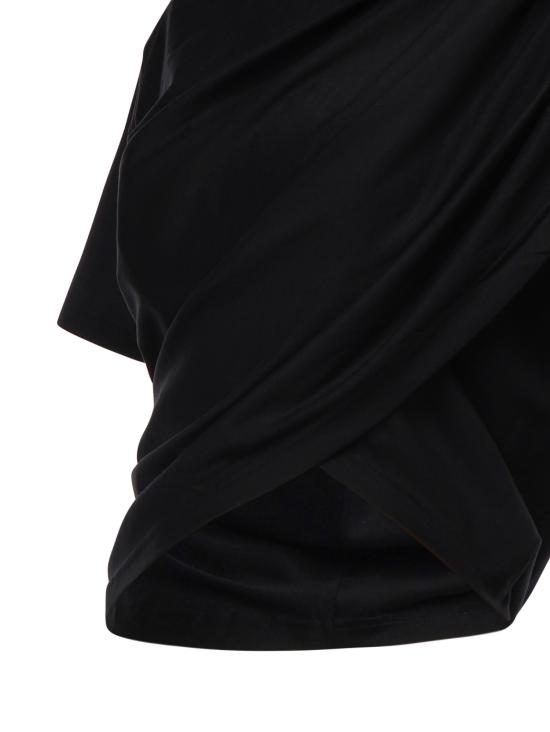 26SS 쿠레쥬 반팔 티셔츠 226JTS256JS0203 9999 BLACK - COURREGES
