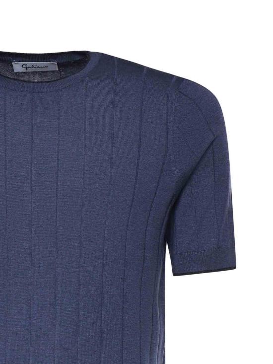 26SS 줄리아노 갈리아노 반팔 티셔츠 4311623510570 BLUE - GIULIANO GALIANO