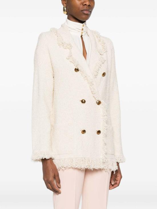 26SS 엘리자베타프랜치 수트 자켓 MK11R62E2FF5 Cream - ELISABETTA FRANCHI