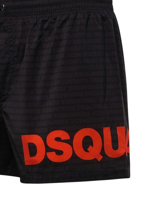 26SS 디스퀘어드2 스윔팬츠 D7B5C6600015 Black - DSQUARED2