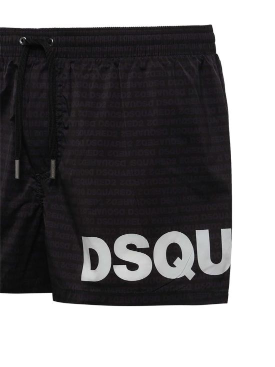26SS 디스퀘어드2 스윔팬츠 D7B5C6600010 Black - DSQUARED2