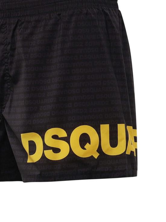 26SS 디스퀘어드2 스윔팬츠 D7B5C6600014 Black - DSQUARED2