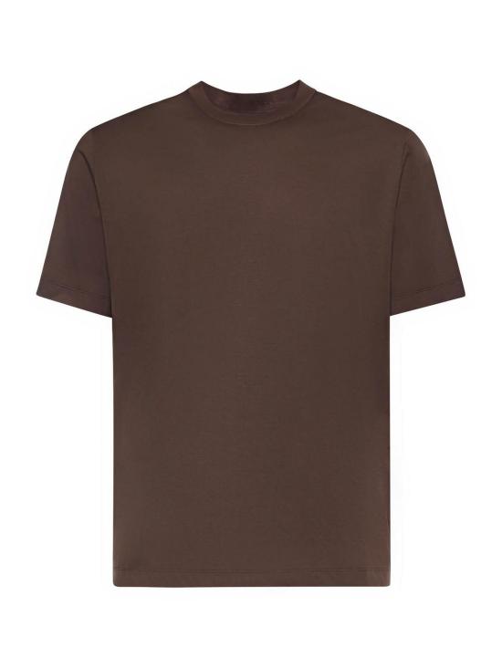 26SS 줄리아노 갈리아노 반팔 티셔츠 VICEMORO Brown