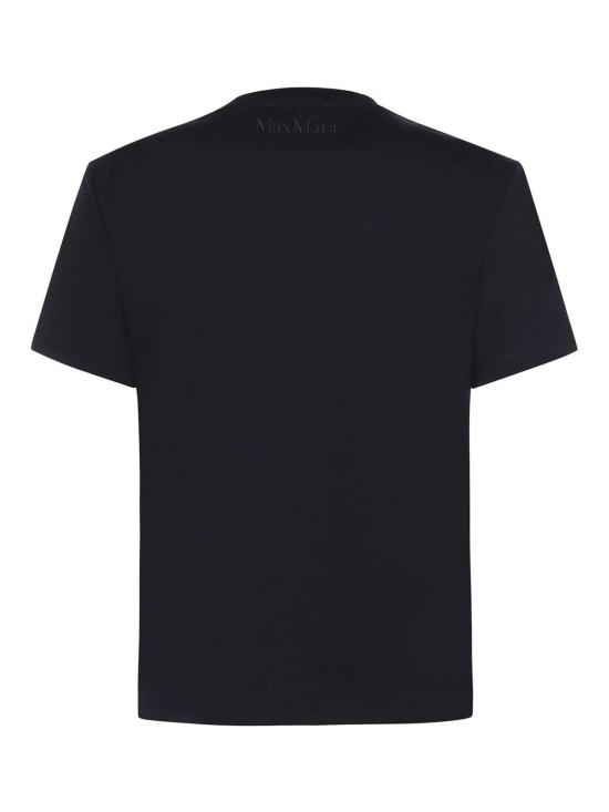 26SS 막스마라 반팔 티셔츠 26119710286E15 Dark Blue - MAX MARA