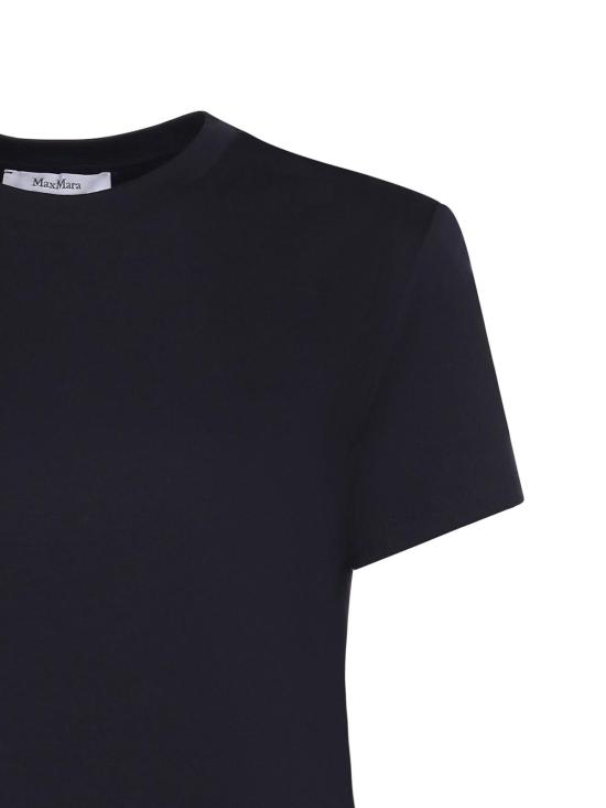 26SS 막스마라 반팔 티셔츠 26119710286E15 Dark Blue - MAX MARA