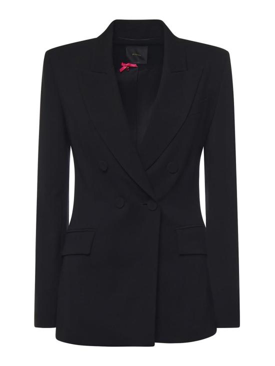 26SS 핑코 수트 자켓 104218A2Q2Z99 Black