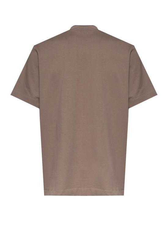 26SS 줄리아노 갈리아노 반팔 티셔츠 FUEGOTERRA Brown - GIULIANO GALIANO