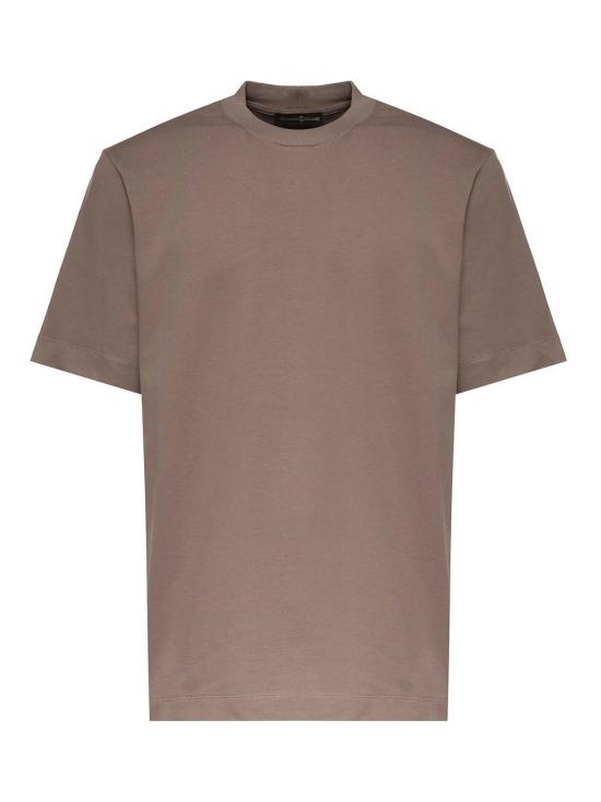 26SS 줄리아노 갈리아노 반팔 티셔츠 FUEGOTERRA Brown